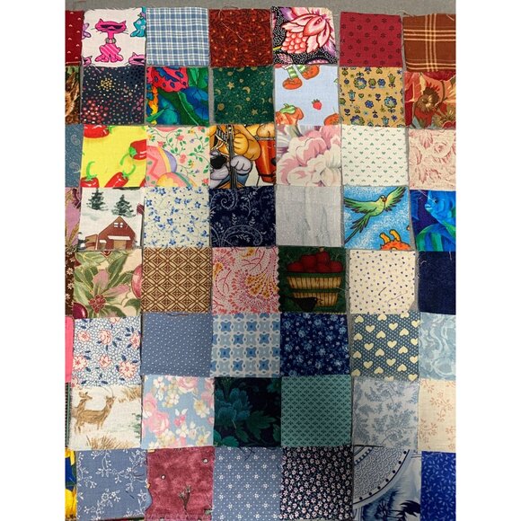 Fabric Squares Precut 2” Cotton Multi-Color Patterns Sewing Crafts Quilting - Picture 6 of 9